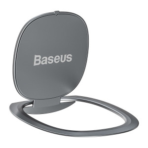 Baseus - Phone Ring Invizible (SUYB-0S) - Standing and Folding Feature - Silver