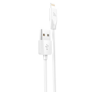 Hoco - Data Cable Rapid (X1) - USB-A to Lightning, 10.5W, 2.4A, 1m - White