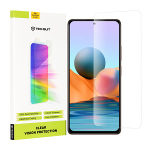 Techsuit - Clear Vision Glass - Xiaomi Redmi Note 10 Pro / Note 10 Pro Max - Transparent