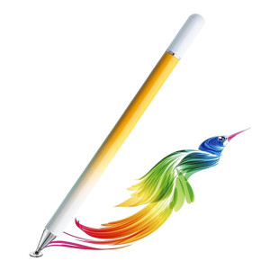 Techsuit - Stylus Pen (JC04) - Aluminum Alloy, Android, iOS, Microsoft - Yellow