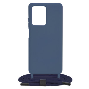 Techsuit - Crossbody Lanyard - Xiaomi Redmi Note 12 Pro+ - Blue