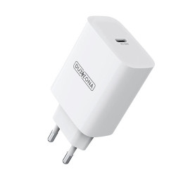Duzzona - Wall Charger (T3) - Type-C Fast Charging for iPhone / iPad, 20W - White