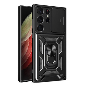 Techsuit - CamShield Series - Samsung Galaxy S23 Ultra - Black