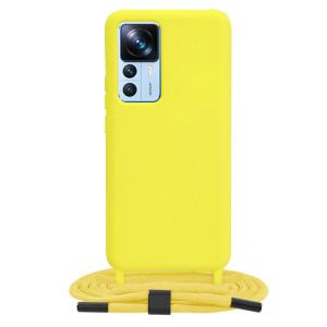 Techsuit - Crossbody Lanyard - Xiaomi 12T / 12T Pro - Yellow