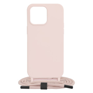 Techsuit - Crossbody Lanyard - iPhone 15 Pro Max - Pink