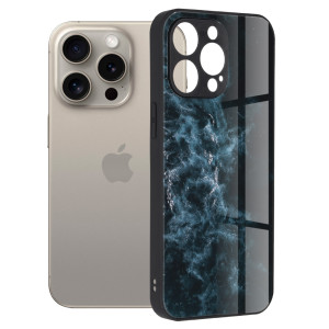 Techsuit - Glaze Series - iPhone 15 Pro Max - Blue Nebula