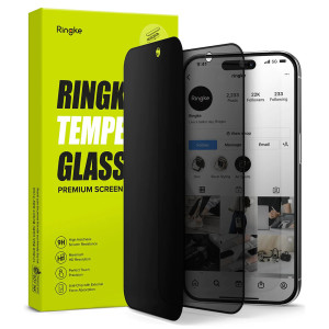 Ringke - Cover Display Tempered Glass - iPhone 15 Pro Max - Privacy