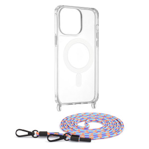 Techsuit - Acrylic MagSafe Crossbody - iPhone 14 Pro Max - Colorful