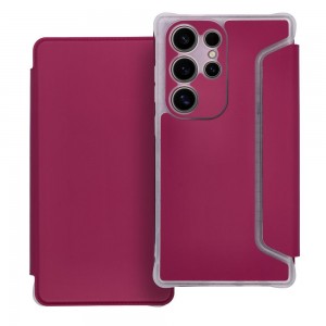 PIANO Book case for SAMSUNG S24 Ultra magenta