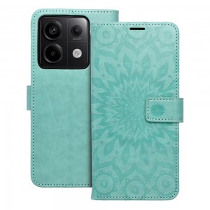 MEZZO Book case for XIAOMI Redmi Note 13 Pro 5G mandala green