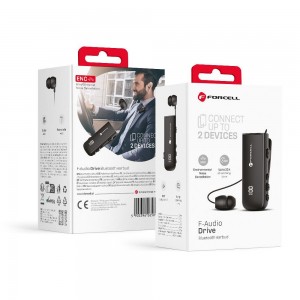 FORCELL F-AUDIO Drive EarBud wireless earphone bluetooth black