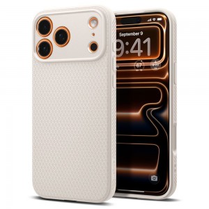 Spigen Case Liquid Air Iphone 17 Pro Max Natural Titanium