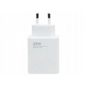 XIAOMI original charger USB A QC3.0 3A 33W MDY-16-EF white bulk