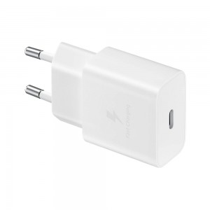 SAMSUNG original charger Type C PD 3A 15W EP-T1510NWEGEU white blister