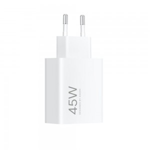 XIAOMI original charger USB A QC3.0 3A 45W MDY-17-EF white bulk