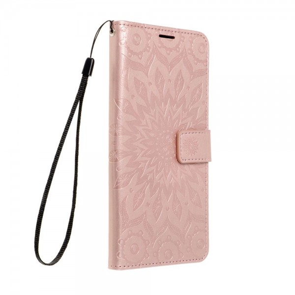 Mezzo Book Case For Iphone 17 Air Mandala Rose Gold
