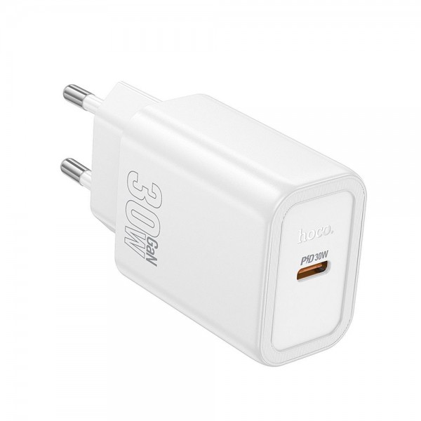Hoco Wall Charger Type C Pd Qc 30W N62 White
