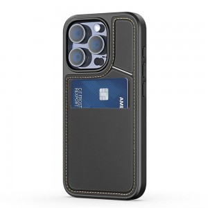 DUX DUCIS case RAFI II MAG with stand compatible with MagSafe for IPHONE 15 Pro black