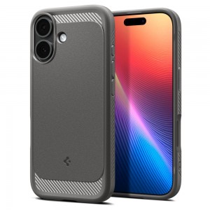 Spigen Case Rugged Armor Mag Compatible With Magsafe For Iphone 17 Gray