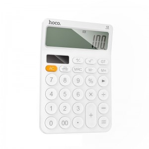 Electronic Calculator Hoco Di83 White