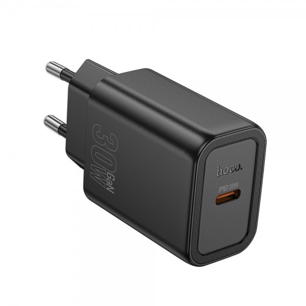Hoco Wall Charger Type C Pd Qc 30W N62 Black