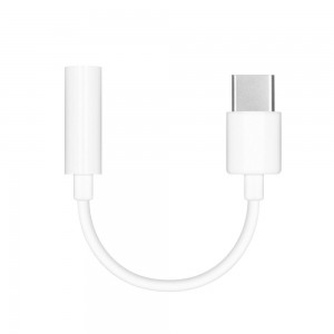HUAWEI original adapter AUX Type C (male) to Jack 3,5 mm (female) CM20 white bulk