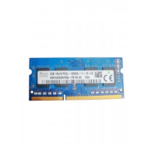 Hynix RAM 2 GB Main Memory 1600 MHz CL11 SO DIMM 204 Pin DDR3L (USED)