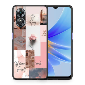 Aesthetic Collage - Oppo A17 case