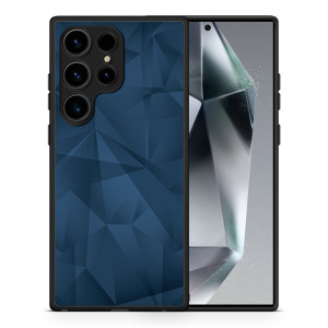 Geometric Blue Abstract - Samsung Galaxy S24 Ultra θήκη