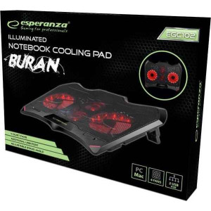 Esperanza Egc102 Gaming Notebook Cooling PAD Buran