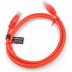 ESPERANZA EB273R CABLE UTP CAT 5E PATCHCORD 1M - RED