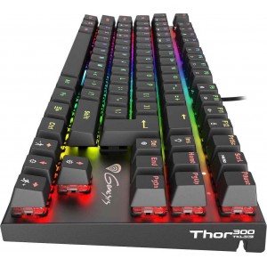 Genesis Thor 300 Gaming Μηχανικό Πληκτρολόγιο Outemu Red