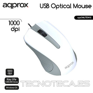 aqprox ποντίκι usb άσπρο