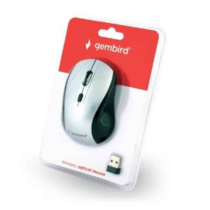 Gembird MUSW-4B-02 Ασύρματο Bluetooth Ποντίκι Black/Silver