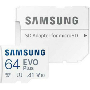Samsung Evo Plus (2021) microSDXC 64GB Class 10 U1 V10