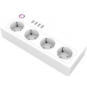 Coolseer Wifi Power Strip St03we 4 Socket + 4usb