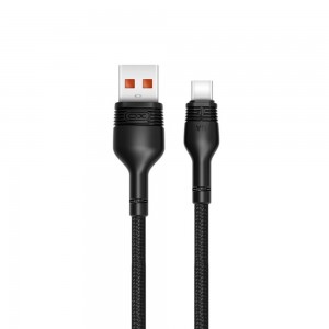 XO cable NB55 USB - USB-C 1,0 m 5A black