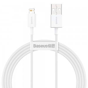 Baseus cable Superior USB - Lightning 1,5 m 2,4A white