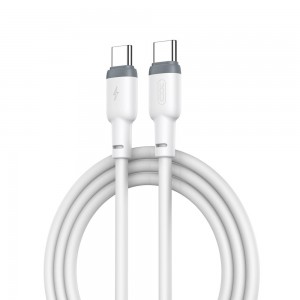 XO cable NB208B PD USB-C - USB-C 1,0m 60W white