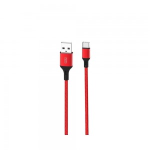 XO cable NB143 USB - USB-C 1,0 m 2,4A red