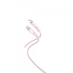 XO cable NB-Q226B USB-C - USB-C 1m 60W pink