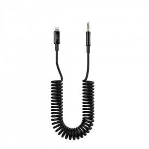 XO cable audio NB-R255A Lightning - jack 3,5mm 1,0m black