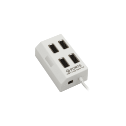 USB hub No Brand, USB 2.0, 4 θύρες, μαύρο - 12055