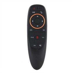 Wireless remote control No brand G10, Air mouse, USB 2.4GHz, Microphone, IR learning, Black - 13051 Wireless remote control No brand G10, Air mouse, USB 2.4GHz, Microphone, IR learning, Black - 13051