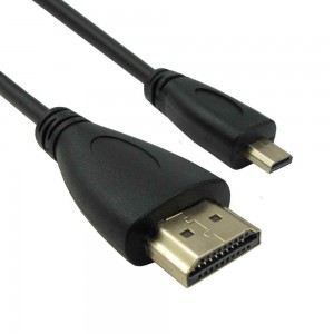 Καλώδιο micro HDMI DeTech, 1.5m, HQ - 18079