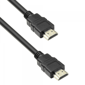 Καλώδιο, DeTech, HDMI - HDMI M / M, 1,3 μέτρα, Χωρίς φερρίτη, Μαύρο - 18306