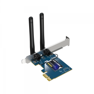 Ασύρματος προσαρμογέας LB-LINK BL-P650H, PCI-E, 650Mbps, 2.4/5Ghz, 2 x 6dBi, Μπλε - 19048