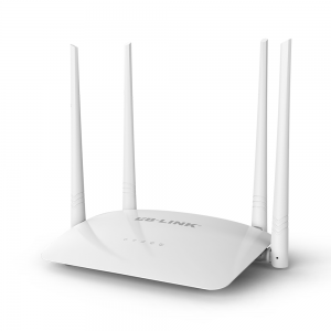 Wireless router LB-LINK BL-WR450H, 300Mbps, 4 Antennas, White - 19053