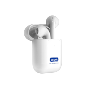 Ακουστικά Bluetooth Yookie YK S18, Λευκο - 20555