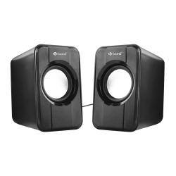 Ηχεία Kisonli S-444, 2x3W USB, Μαύρο - 22060 Ηχεία Kisonli S-444, 2x3W USB, Μαύρο - 22060